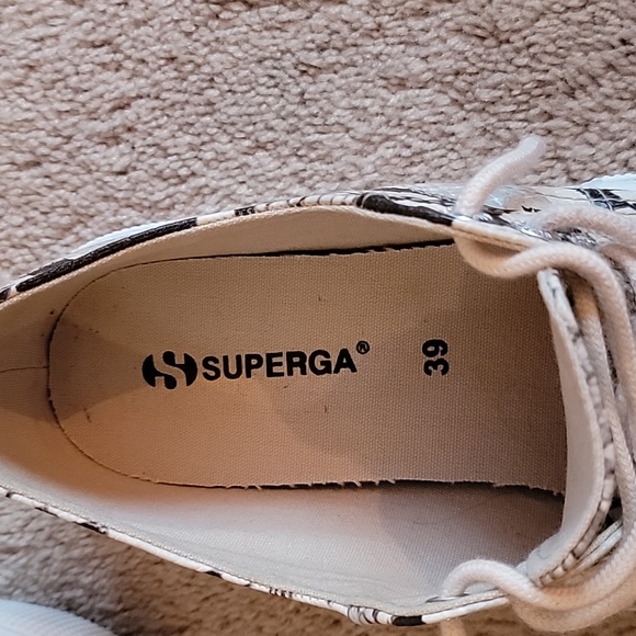 Superga snake print women's sneaker - Picture 7 of 9